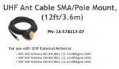 UHF Ant Cable SMA - Pole Mount, (12ft - 3.6m).jpg
